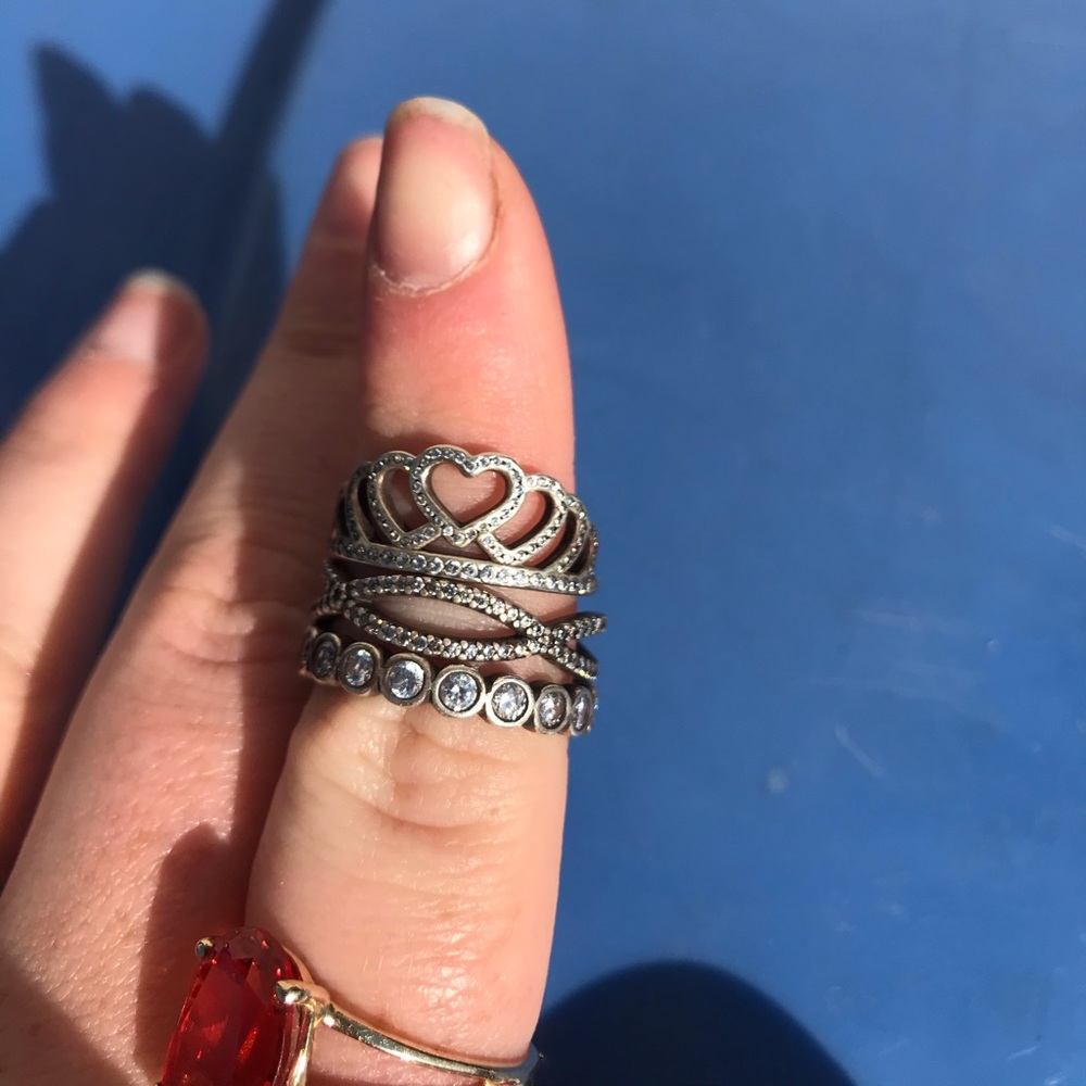 Three Pandora rings